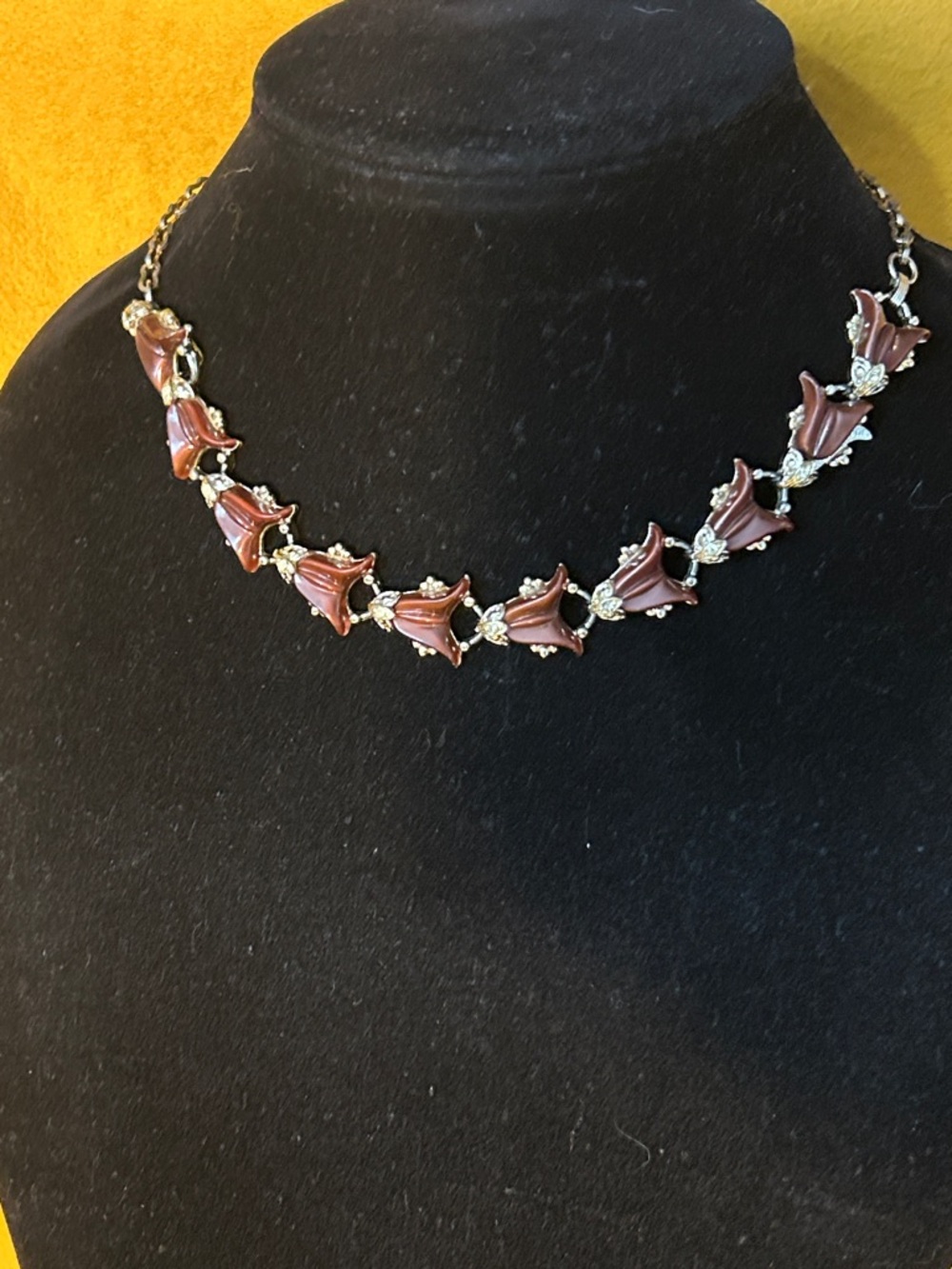 3 of same price for $30 Vintage Thermoset Crocker Women’s Necklace 15”